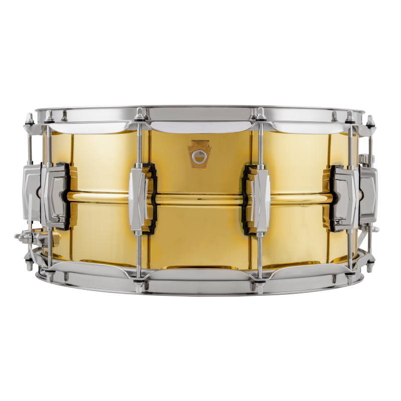 Trống Snare Ludwig LB403 14"x6.5" Super Brass-Mai Nguyên Music