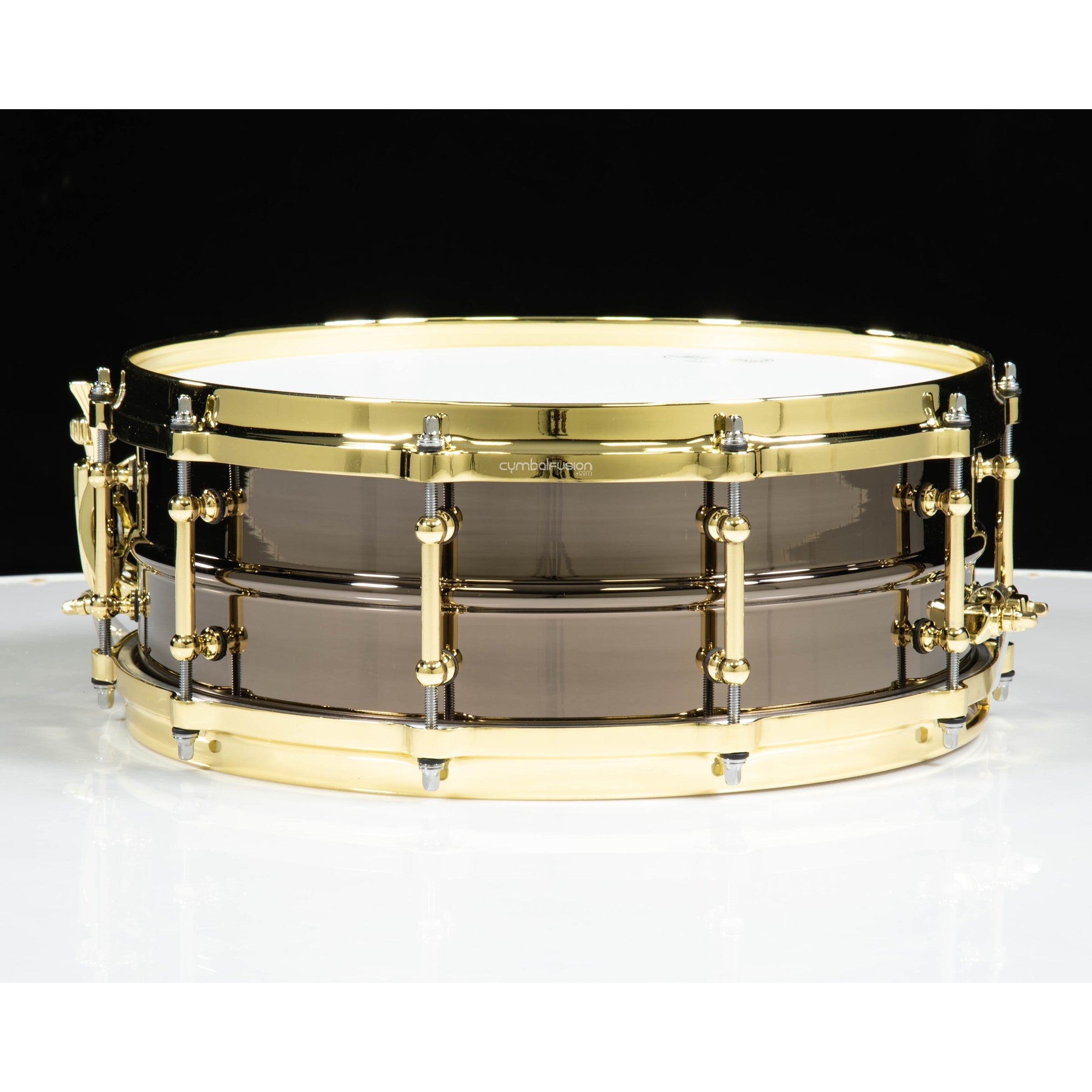Trống Snare Ludwig LB416BT 14"x5" Black Beauty w/Brass Tube Lugs-Mai Nguyên Music
