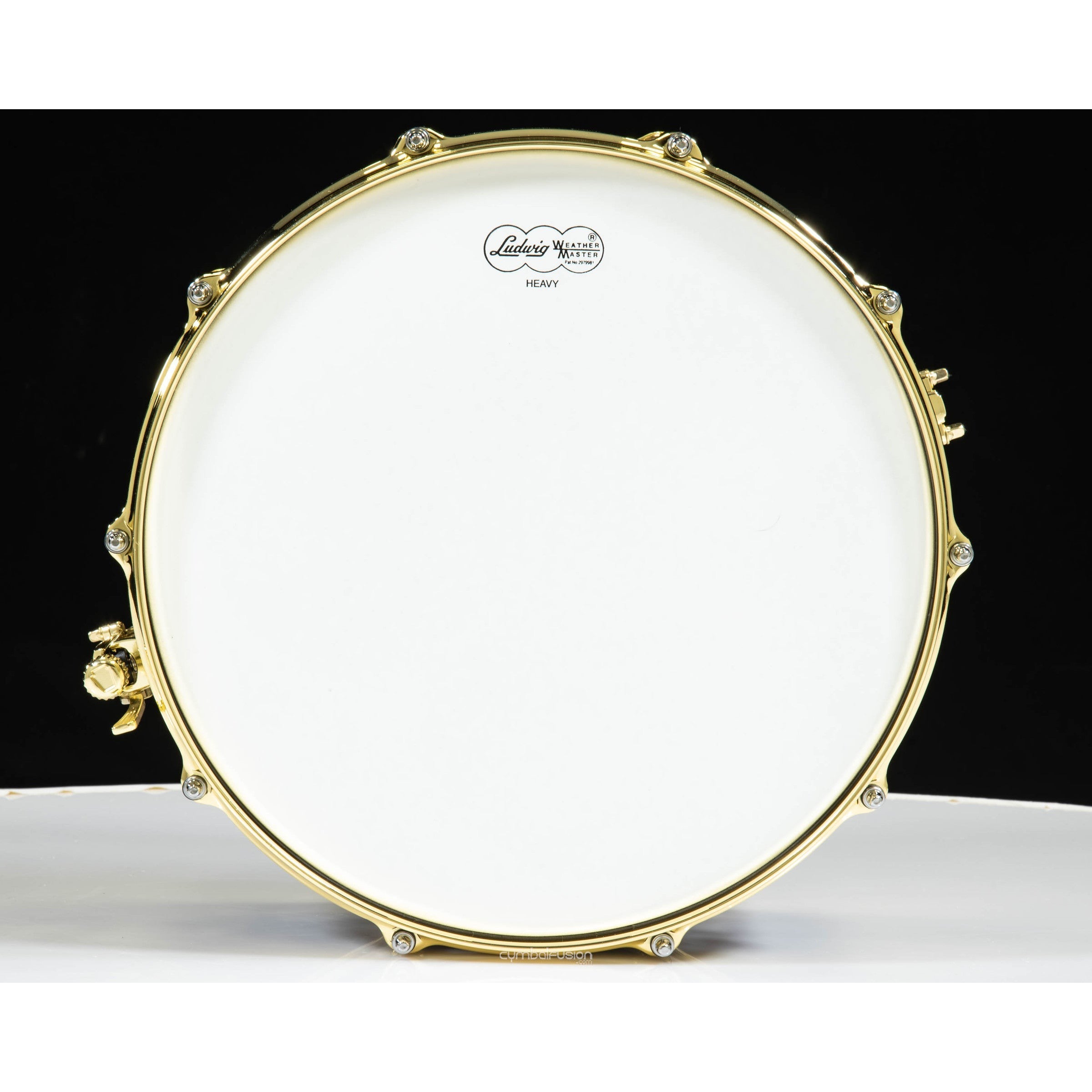 Trống Snare Ludwig LB416BT 14"x5" Black Beauty w/Brass Tube Lugs-Mai Nguyên Music