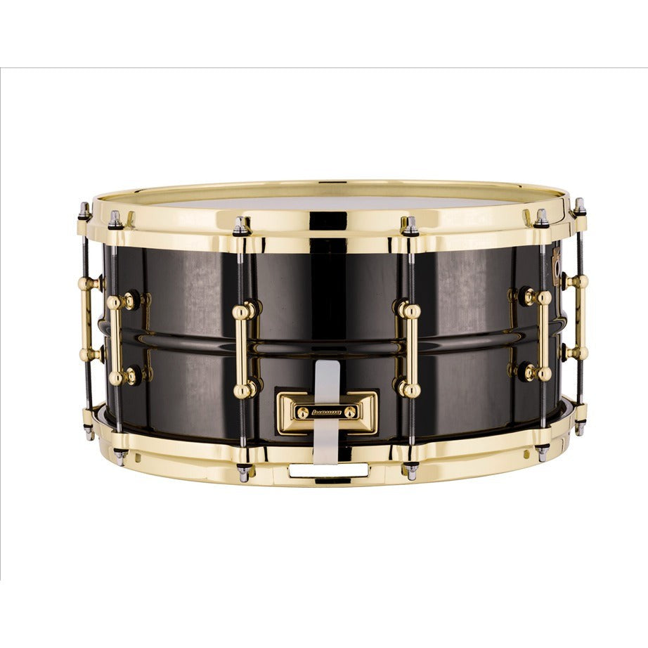 Trống Snare Ludwig LB417BT 14"x6.5" Black Beauty w/Brass Tube Lugs-Mai Nguyên Music