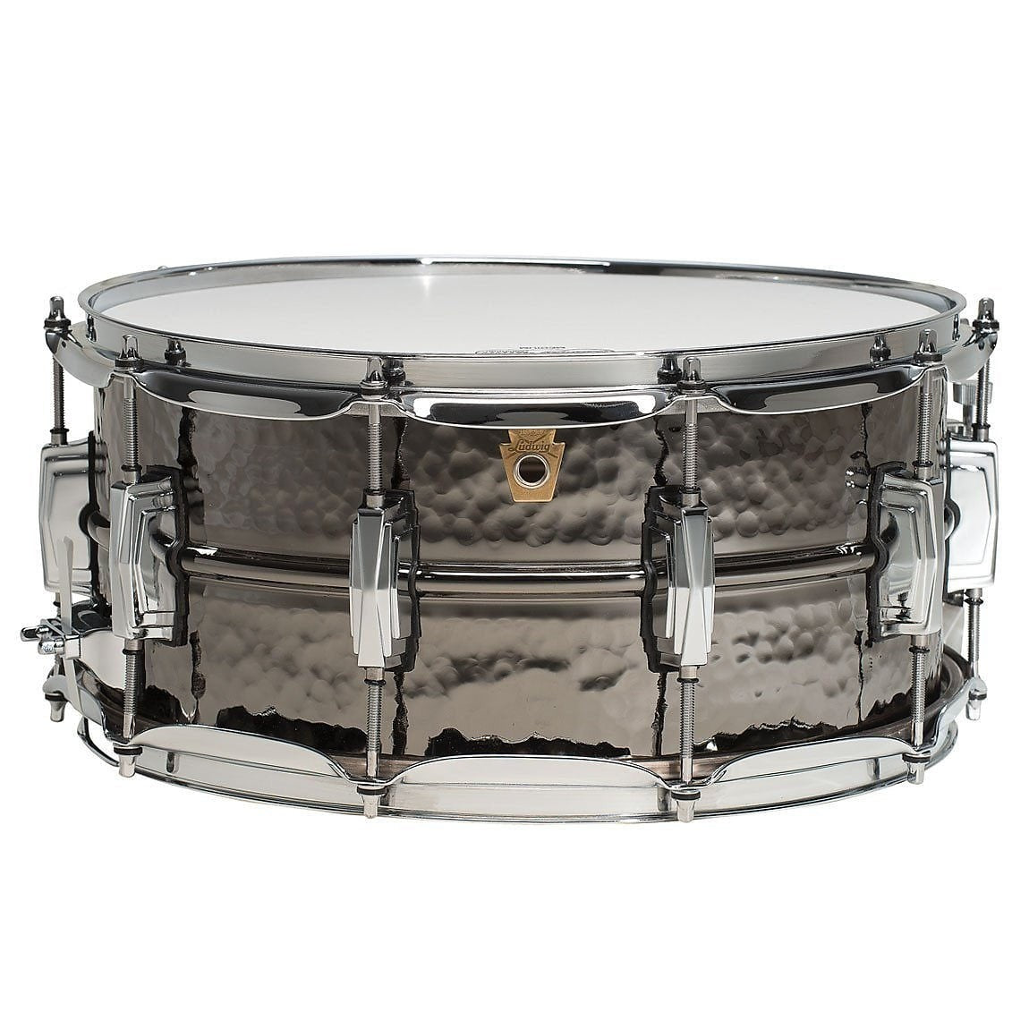 Trống Snare Ludwig LB417K 14"x6.5" Hammered Black Beauty-Mai Nguyên Music