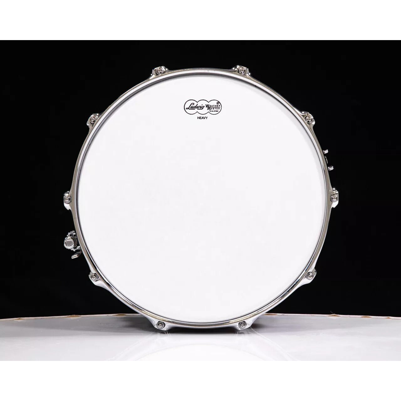 Trống Snare Ludwig LB484R 14"x8" Raw Brass Phonic-Mai Nguyên Music