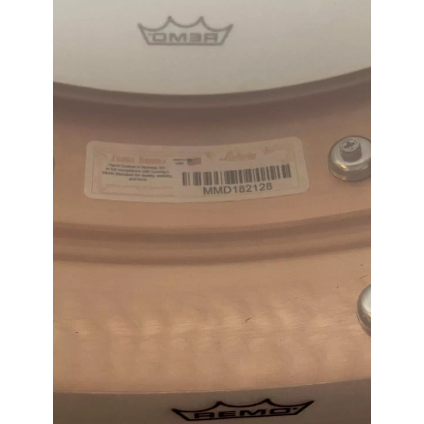 Trống Snare Ludwig LC660K 14"x5" Hammered Copper Phonic-Mai Nguyên Music