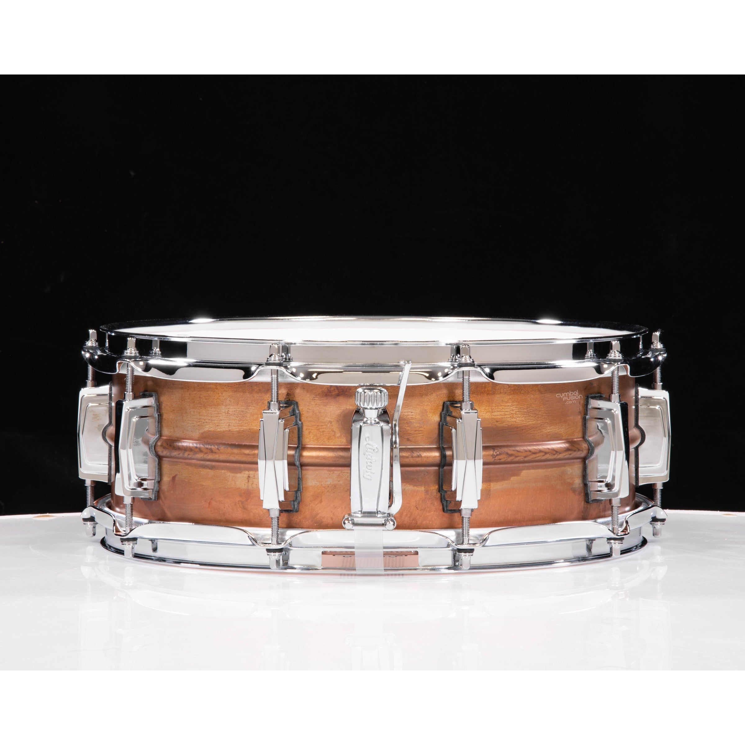 Trống Snare Ludwig LC661 14"x5" Raw Copper Phonic-Mai Nguyên Music