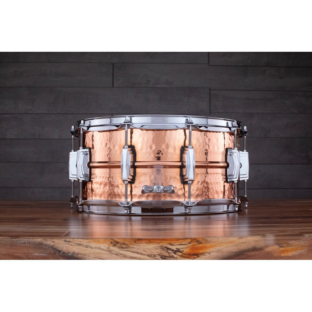 Trống Snare Ludwig LC662K 14"x6.5" Hammered Copper Phonic-Mai Nguyên Music