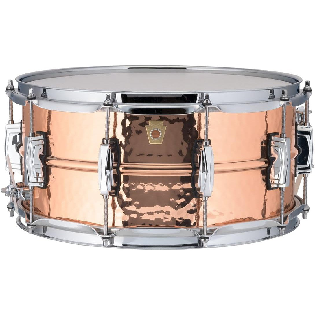 Trống Snare Ludwig LC662K 14"x6.5" Hammered Copper Phonic-Mai Nguyên Music