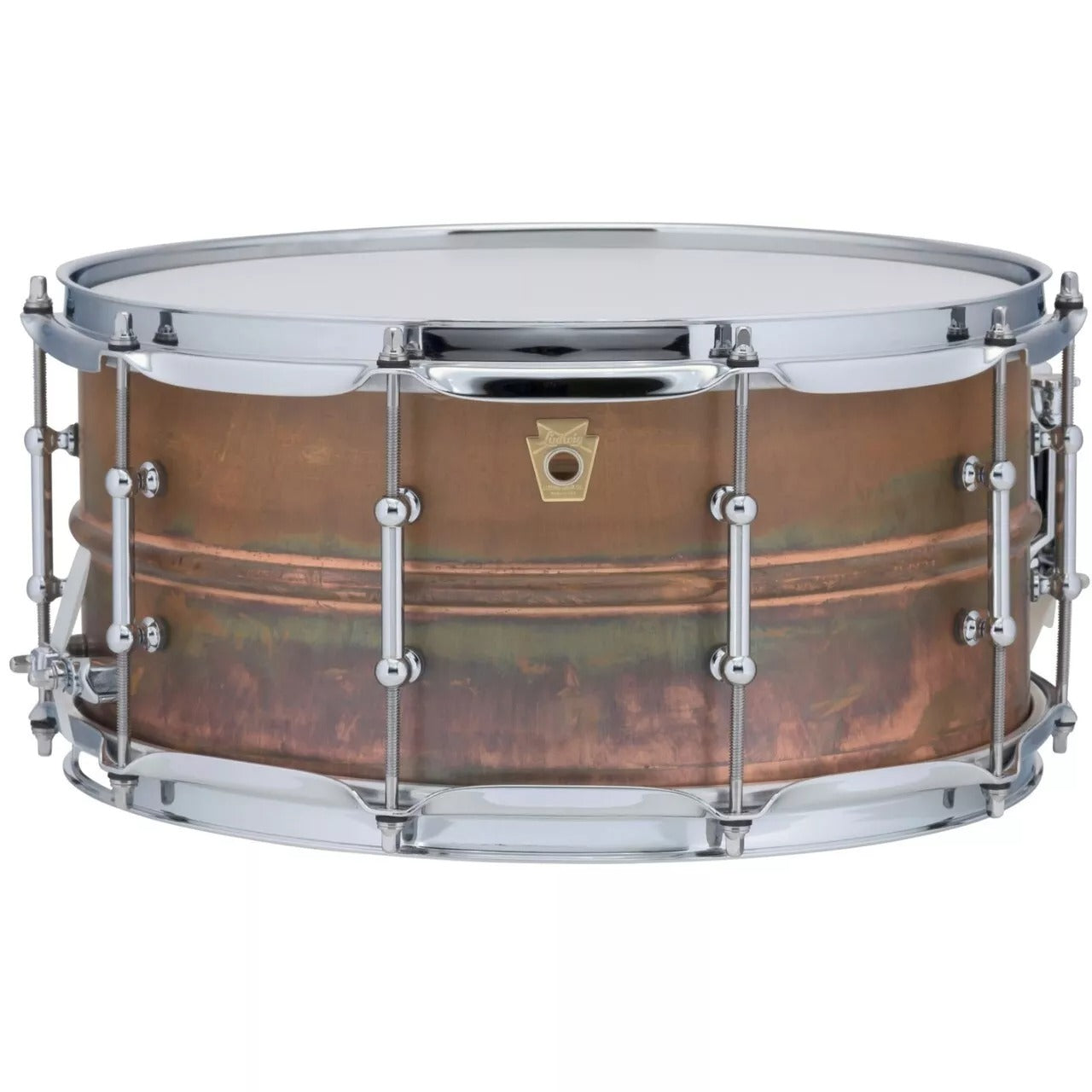 Trống Snare Ludwig LC663T 14"x6.5" Smooth Copper Phonic-Mai Nguyên Music