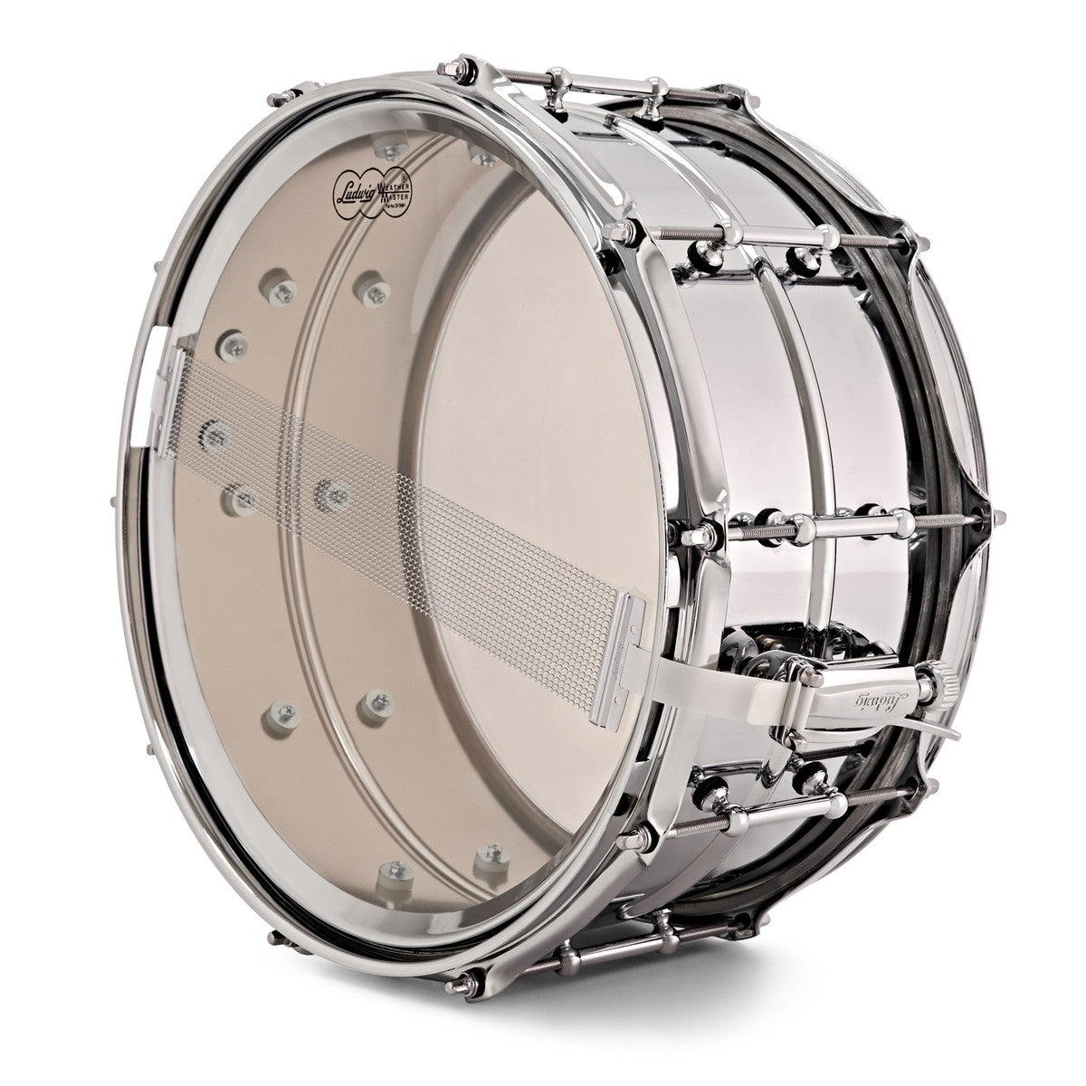 Trống Snare Ludwig LM402T 14"x6.5" Supraphonic w/Tube Lugs-Mai Nguyên Music