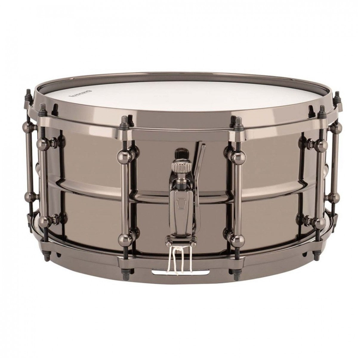 Trống Snare Ludwig LU0713 13"x7" Black Brass Universal Metal-Mai Nguyên Music