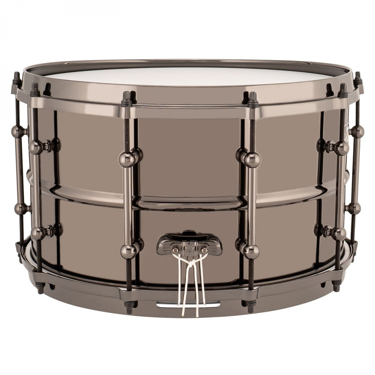Trống Snare Ludwig LU0814 14"x8" Black Brass Universal Metal-Mai Nguyên Music