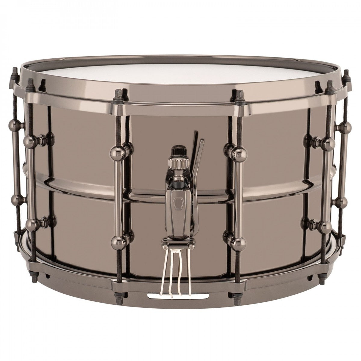 Trống Snare Ludwig LU0814 14"x8" Black Brass Universal Metal-Mai Nguyên Music