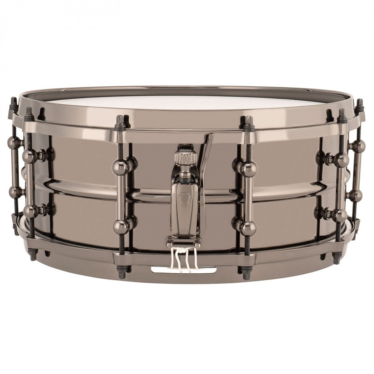 Trống Snare Ludwig LU5514 14"x5.5" Black Brass Universal Metal-Mai Nguyên Music