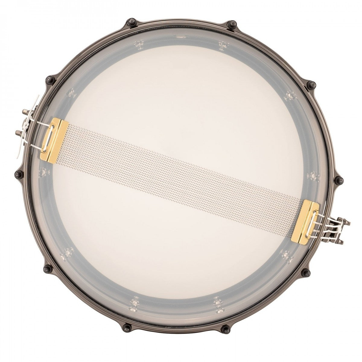 Trống Snare Ludwig LU5514 14"x5.5" Black Brass Universal Metal-Mai Nguyên Music