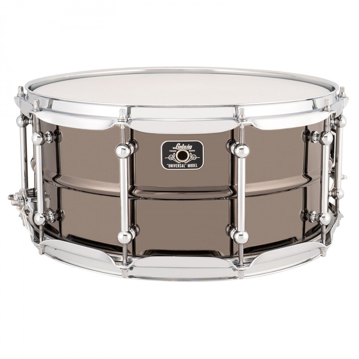 Trống Snare Ludwig LU6514C 14"x6.5" Brass Universal Metal-Mai Nguyên Music