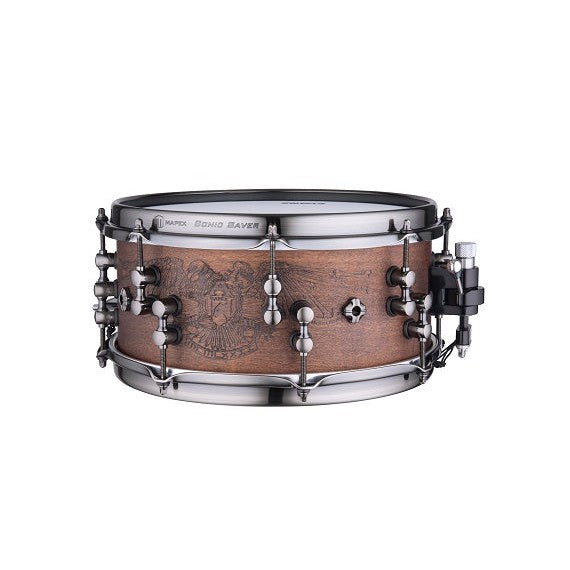 Trống Snare Mapex BPDLMW2550LWH 12"x5.5" Chris Adler Warbird-Mai Nguyên Music