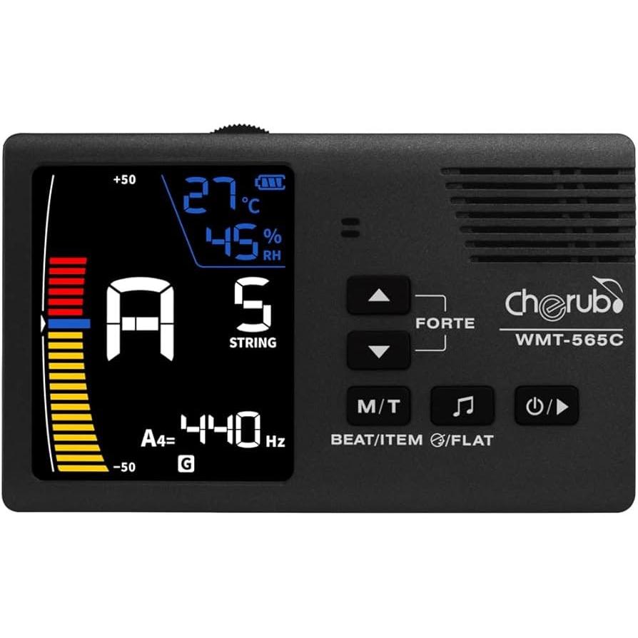 Tuner Đàn Guitar Cherub WMT-565C Rechargeable 3 In 1 Metronome Tuner-Mai Nguyên Music