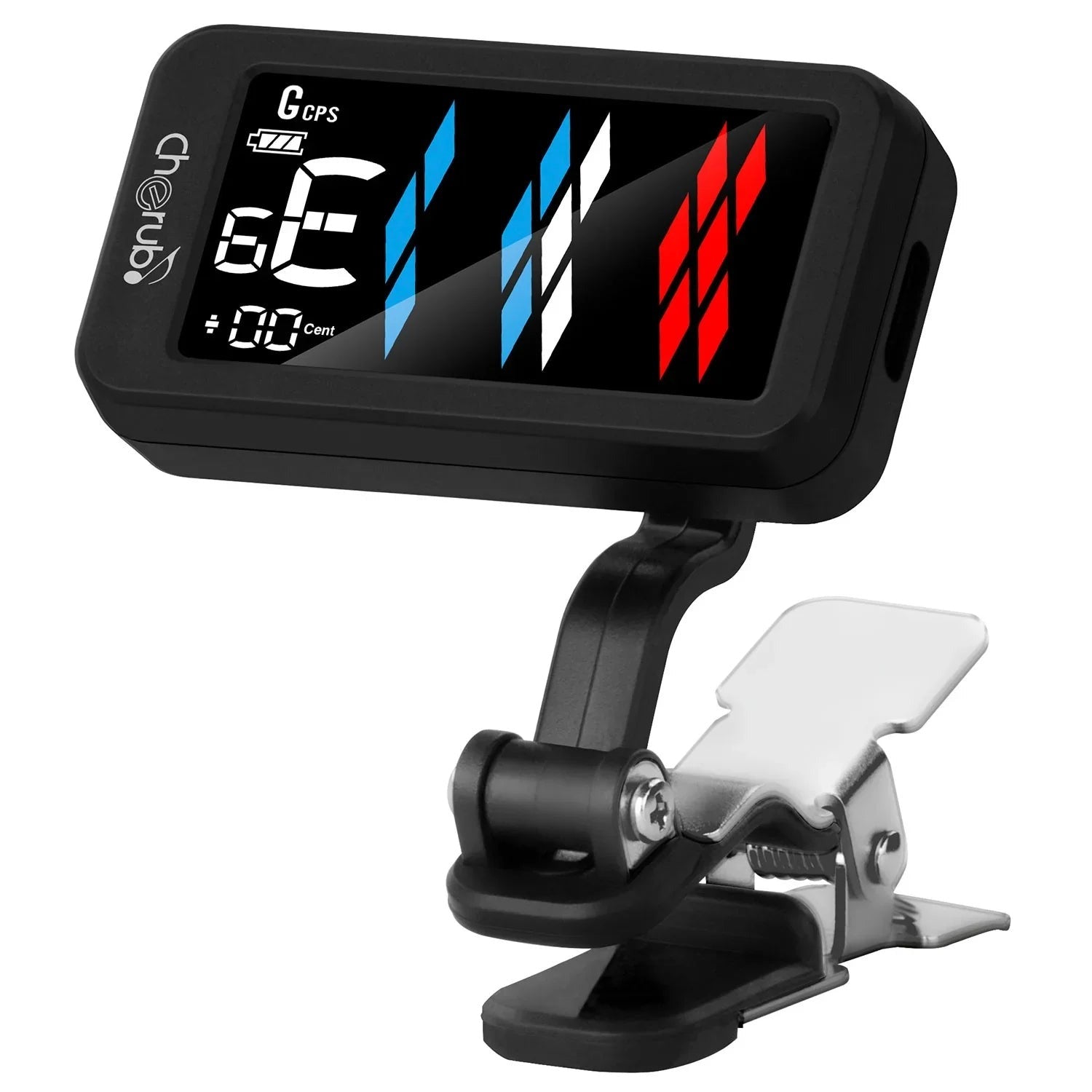 Tuner Đàn Guitar Cherub WST-905Li Rechargeable Flow Tune Clip-Mai Nguyên Music