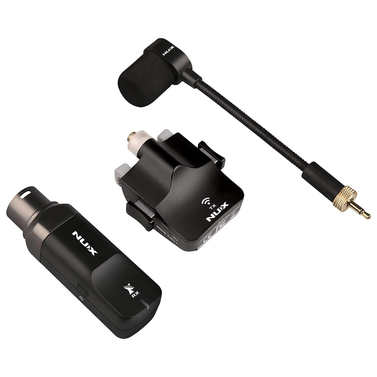 Wireless System cho Saxophone NUX B-6 2.4GHz-Mai Nguyên Music