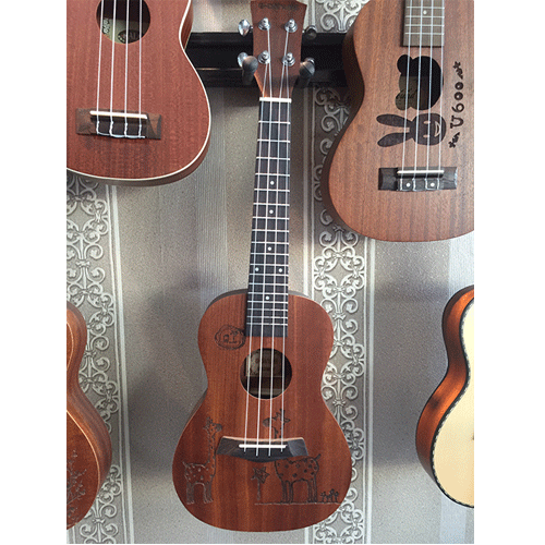 Đàn Ukulele Concert G-Danube Mahogany UCG02-Mai Nguyên Music