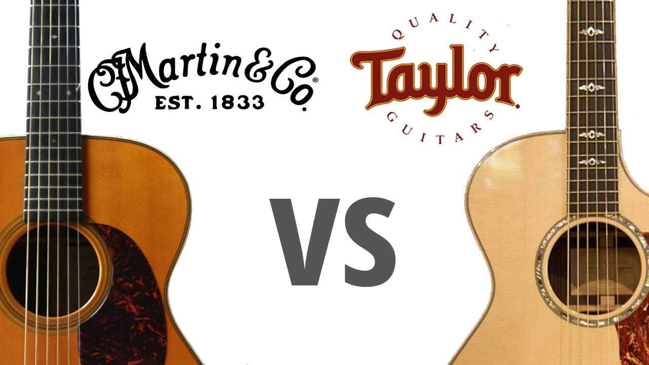 Taylor Và Martin: Đâu Là Thương Hiệu Guitar Acoustic Tốt Hơn?