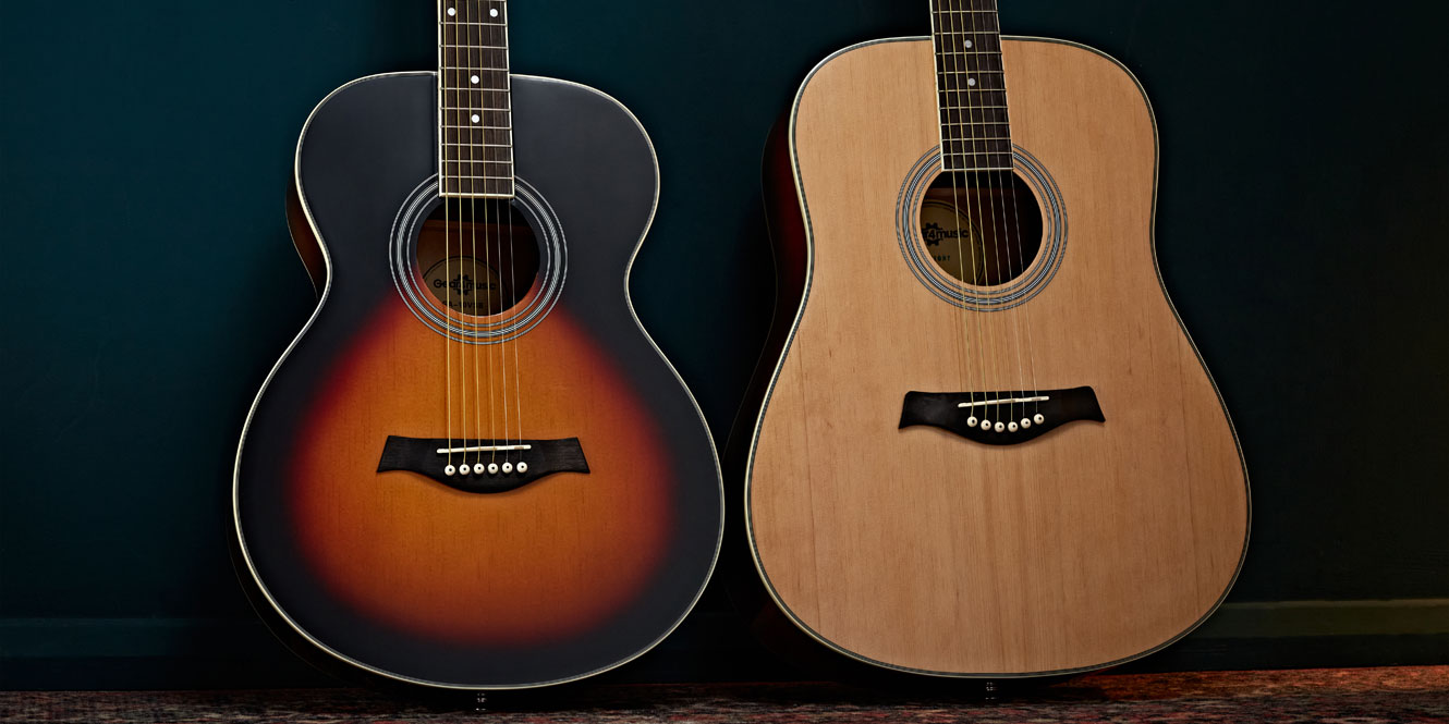 Sự Khác Biệt Của Dreadnought Và Grand Auditorium Acoustic Guitar