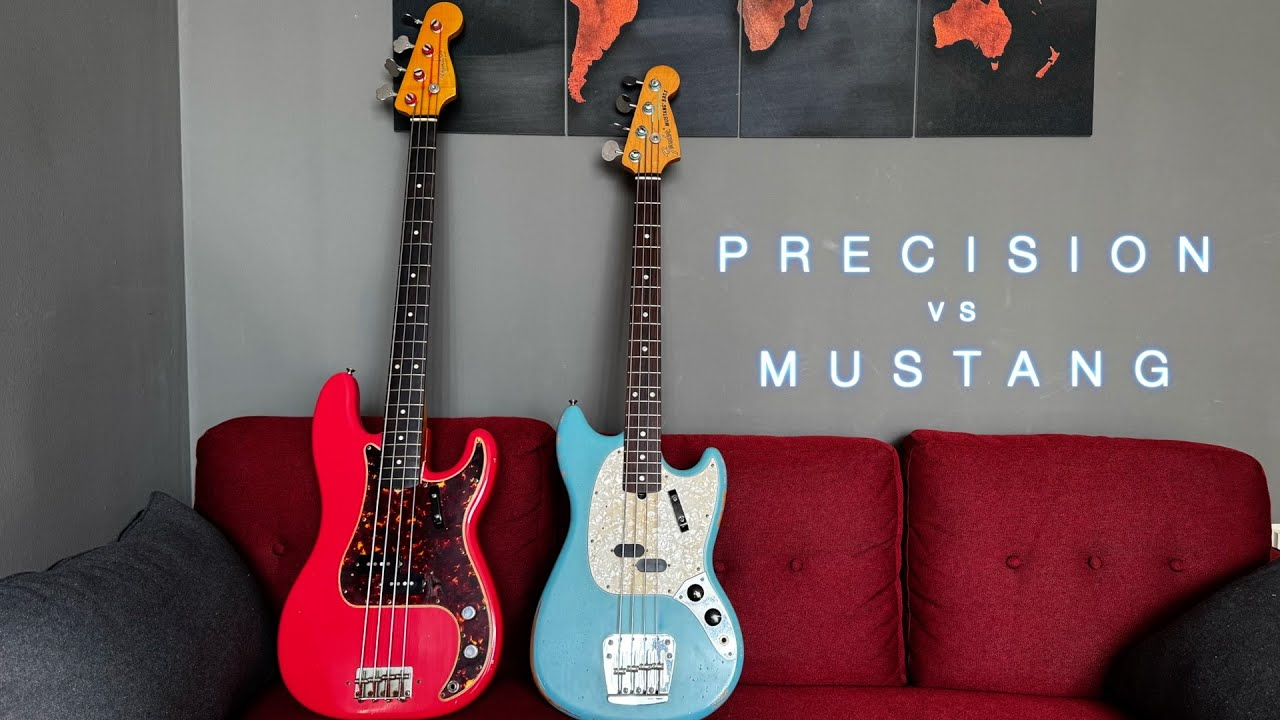 So Sánh Chi Tiết Mustang Và Precision Bass