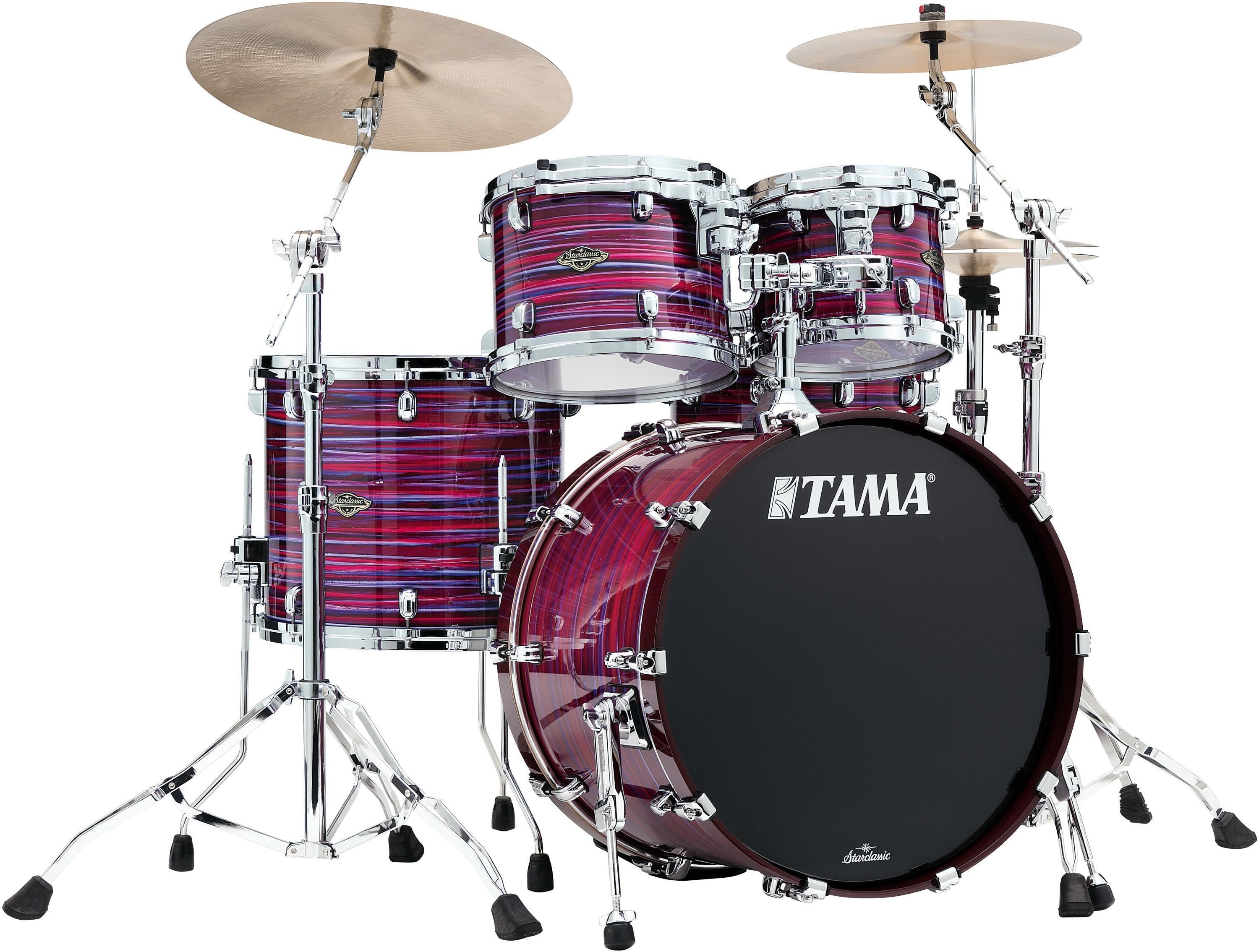 Demo Bộ Trống 4 Trống TAMA Starclassic Walnut/Birch Lacquer