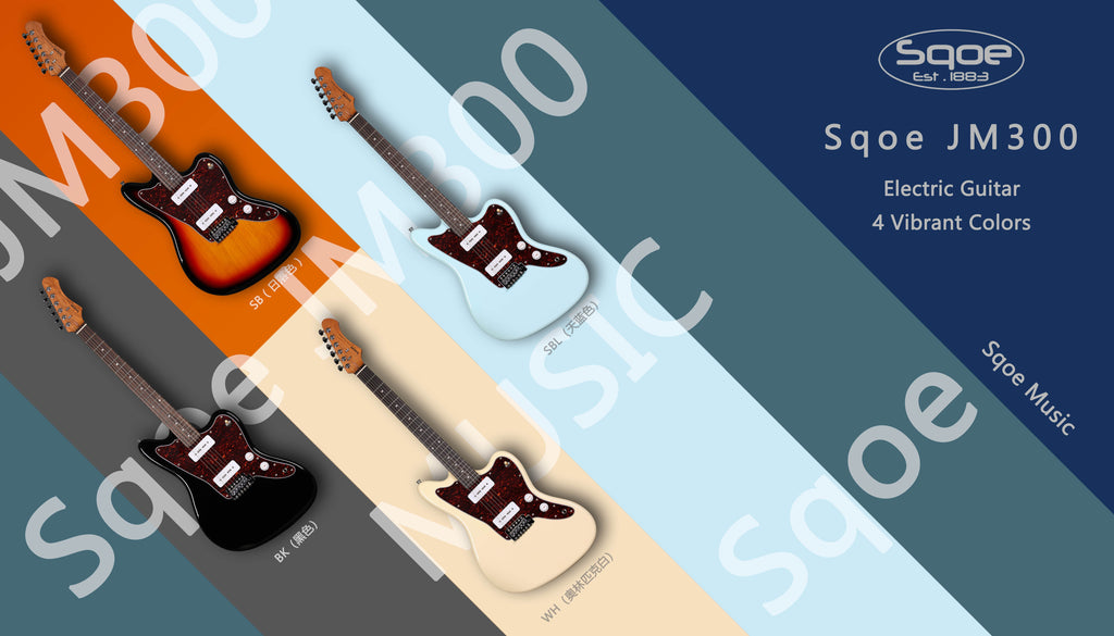 Đàn Guitar Điện Sqoe JM300