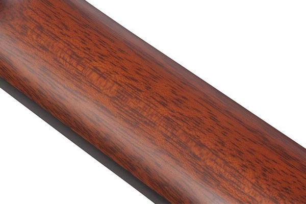 Cần đàn bằng gỗ mahogany châu Phi có tay nắm hình bầu dục thấp Thermo Aged™ với cạnh phím đàn tròn