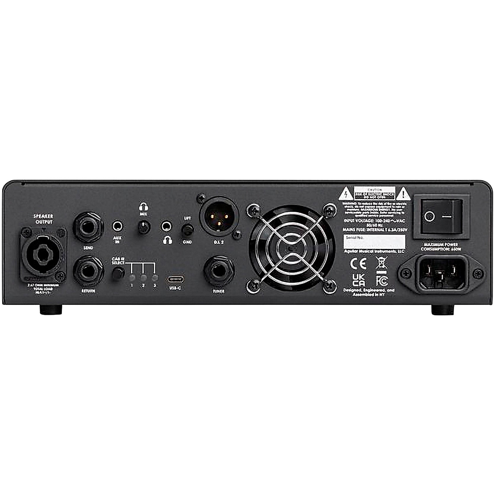 Amplifier Head Bass Aguilar AG500 V2 500-watt 30th Anniversary