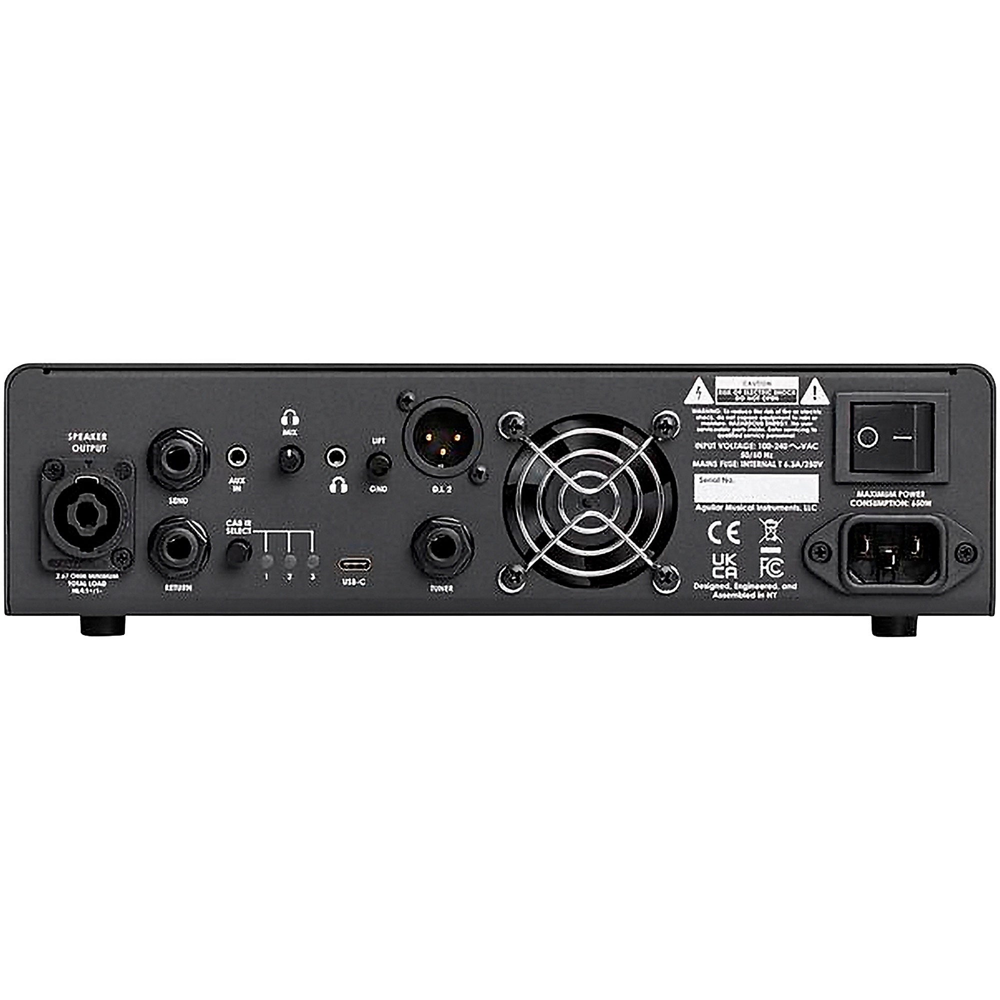 Amplifier Head Bass Aguilar AG500 V2 500-watt 30th Anniversary