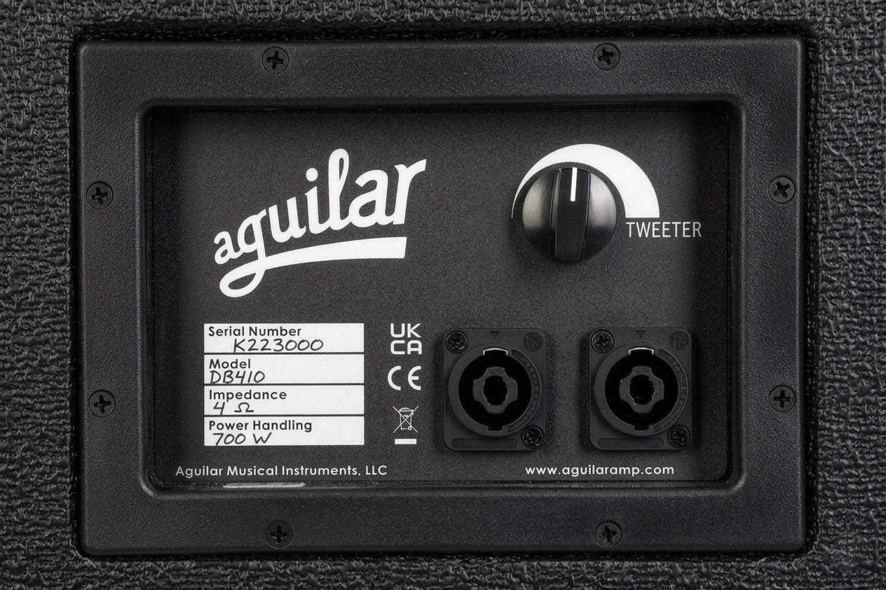 Amplifier Aguilar DB 410 4x10-inch 700-watt Bass Cabinet