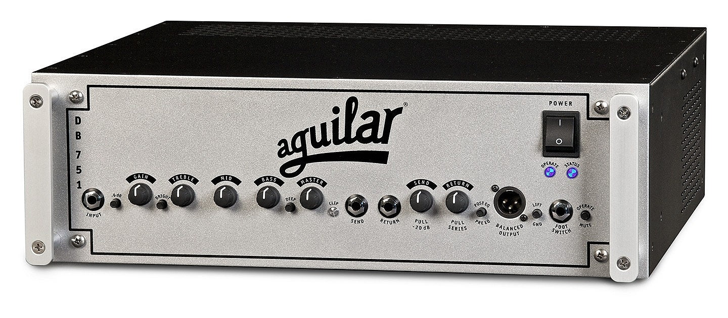 Amplifier Head Bass Aguilar DB 751 750-watt Hybrid