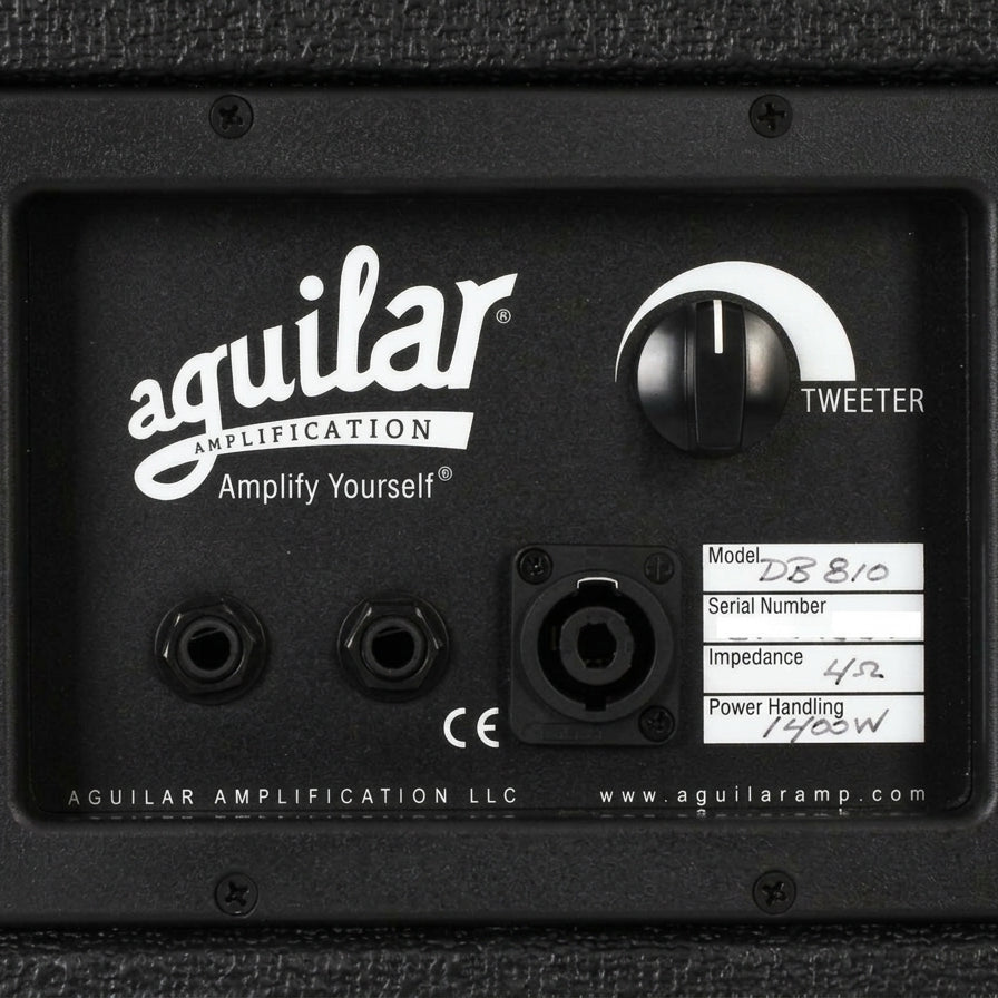 Amplifier Aguilar DB 810 1400-watt 8x10-inch Bass Cabinet