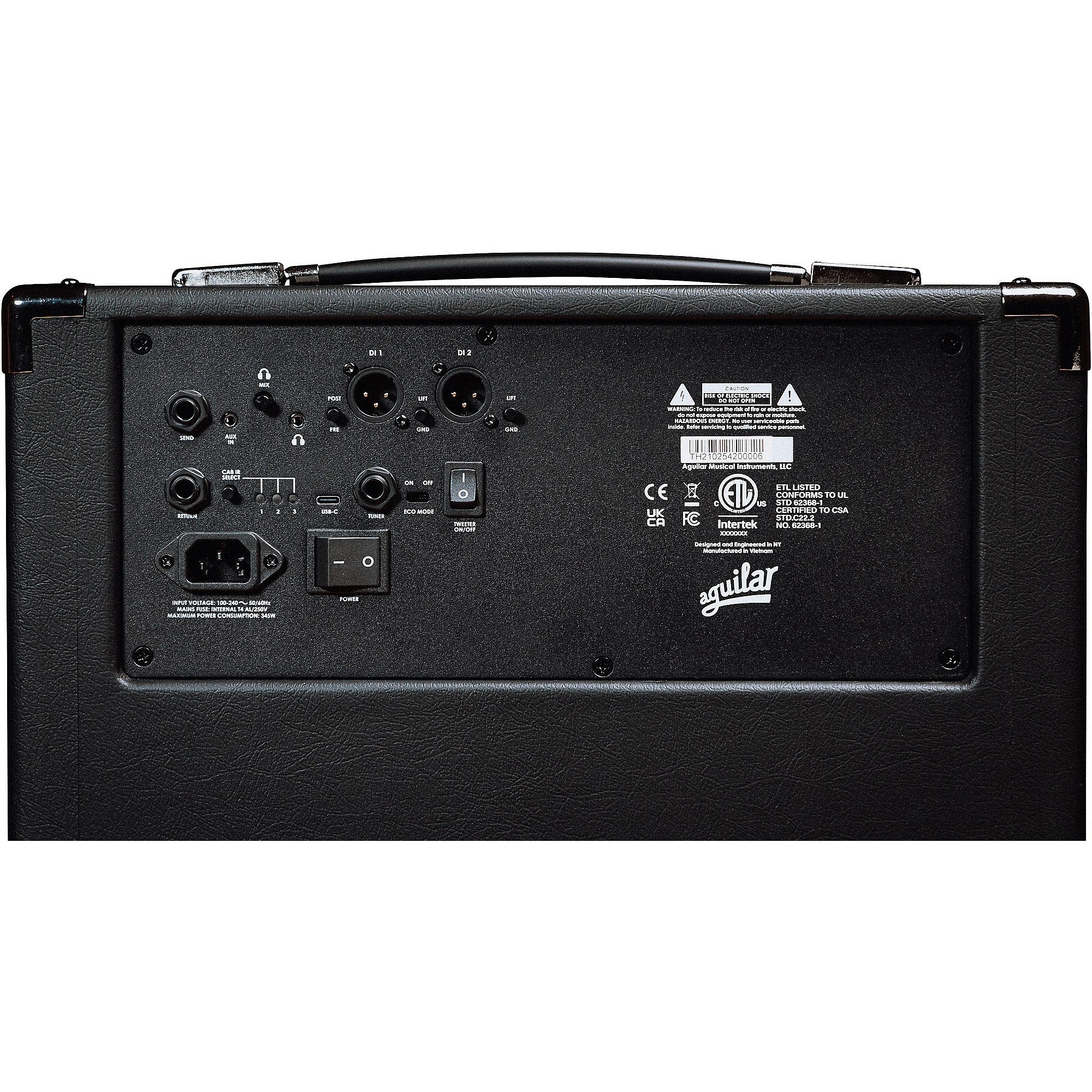 Amplifier Aguilar Tone Hammer 210 300-watt Bass, 2 x 10-inch - Combo