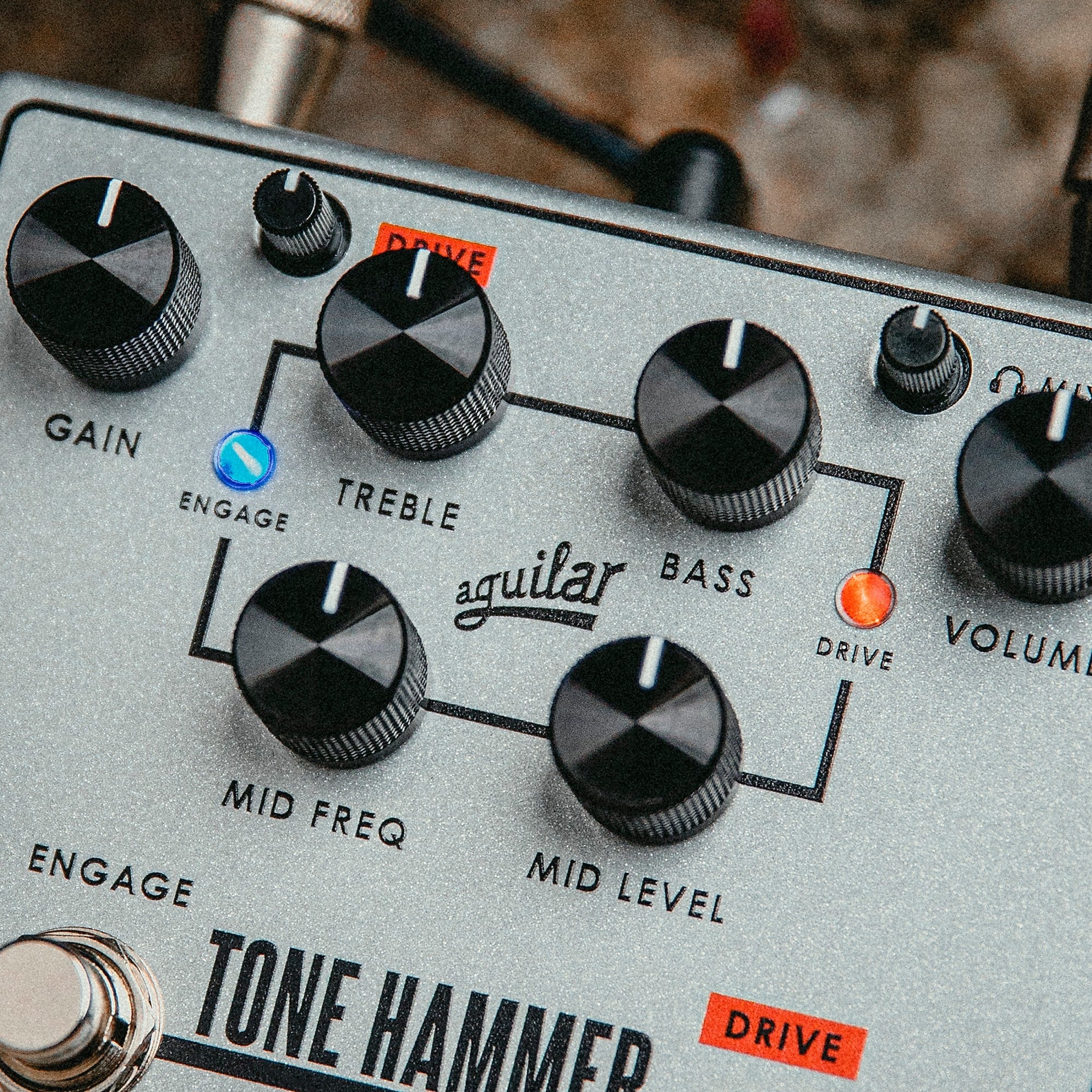 Pedal Guitar Aguilar Tone Hammer Preamp/Direct Box V2 Bass