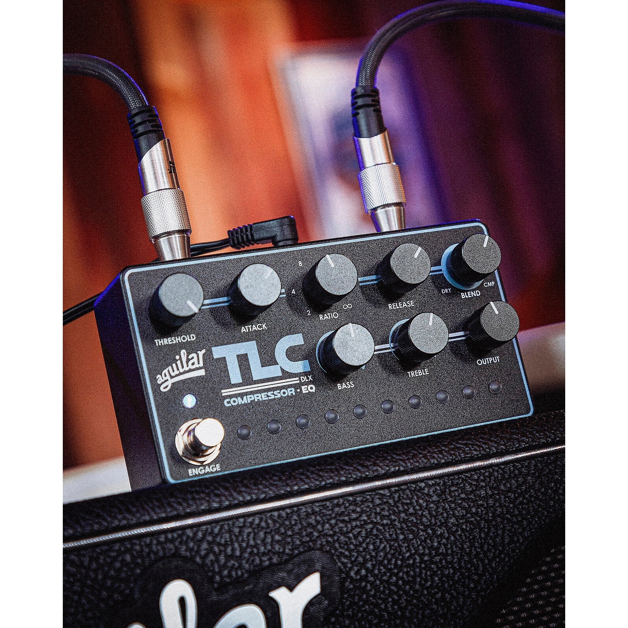 Pedal Guitar Aguilar TLC Compressor EQ DLX Compressor Bass