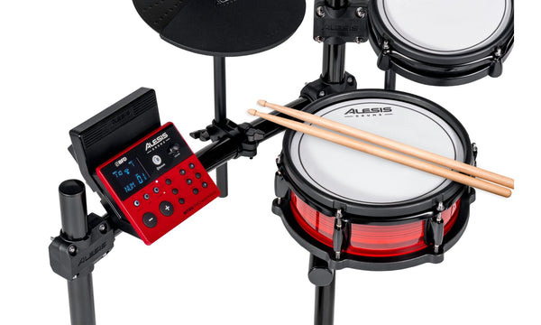 Mặt trống snare lên tới 10" trên Trống Điện Tử Alesis Nitro Pro Kit