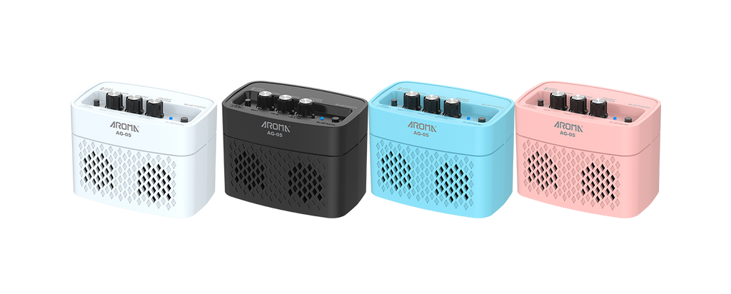 Amplifier Guitar Điện Mini Aroma AG05