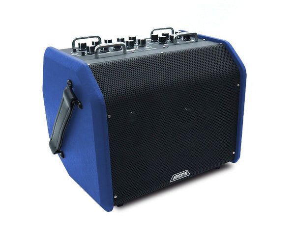 Amplifier Acoustic Guitar Aroma AG-80A màu Blue