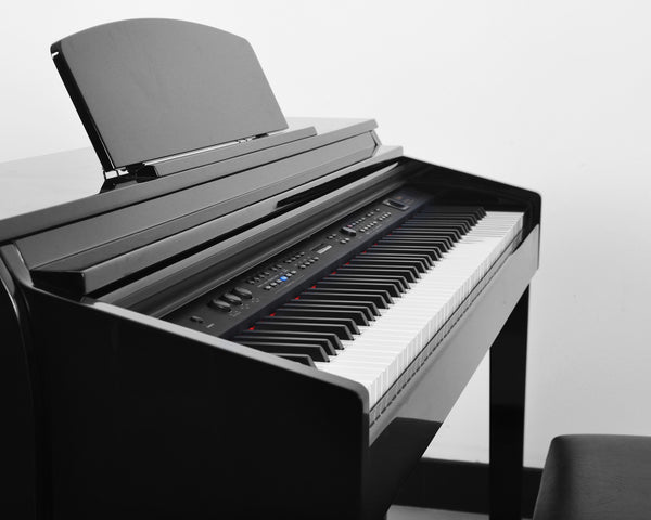 Đàn Piano Điện Artesia DP-150E có tủ đàn gỗ ebony bóng