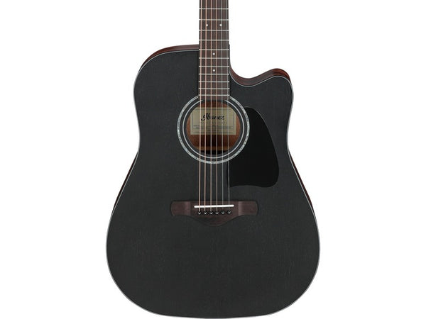Đàn Guitar Acoustic Artwood Ibanez AW247CE màu Weathered Black Open Pore Top