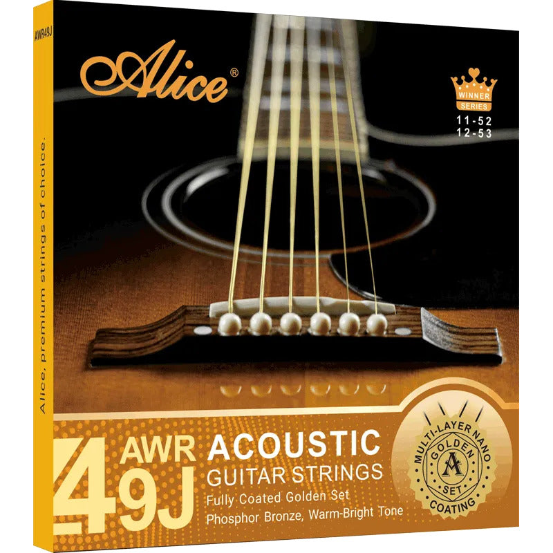 Dây Đàn Guitar Acoustic Alice AWR49J-SL-Mai Nguyên Music