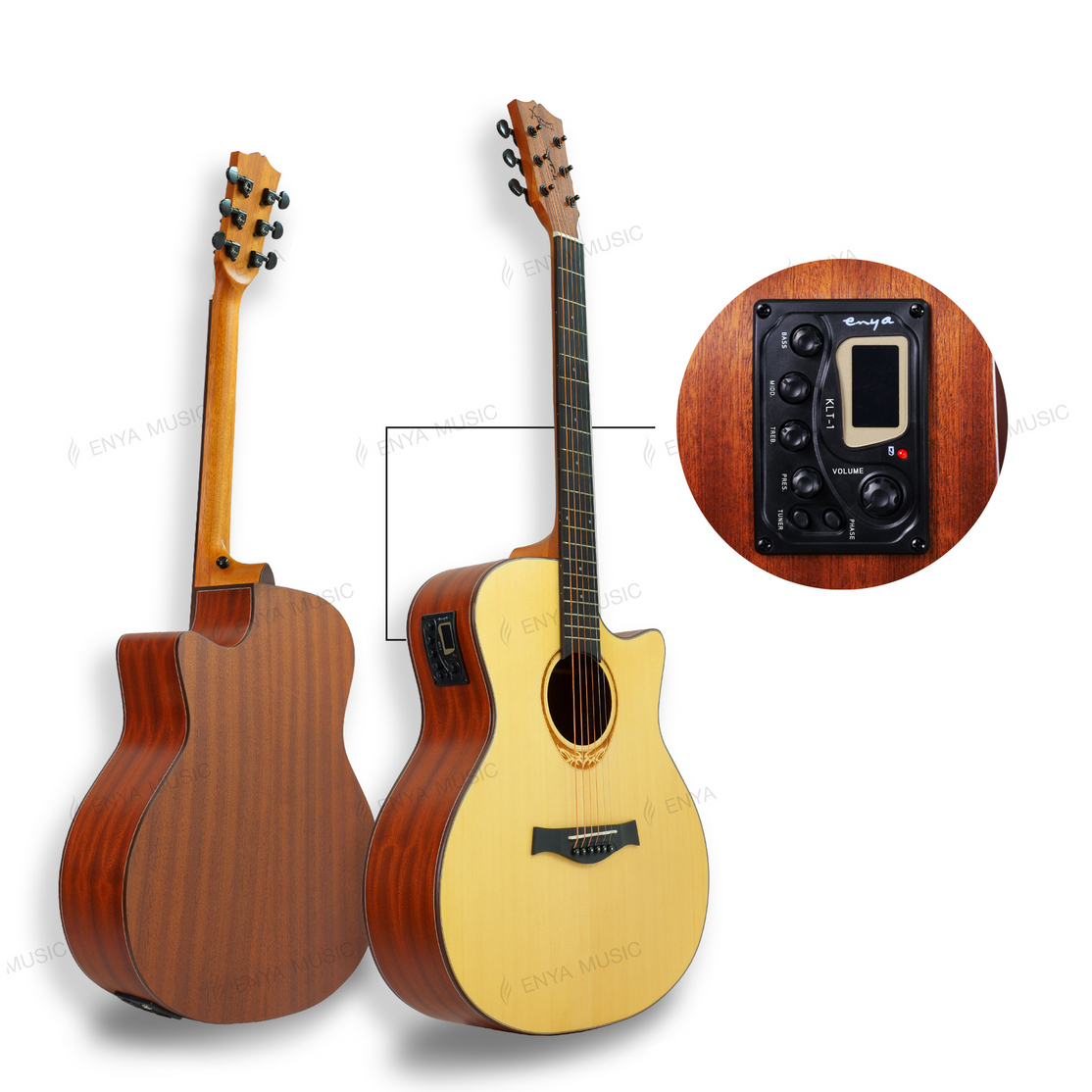 Đàn Guitar Acoustic Enya Amari AM-428C
