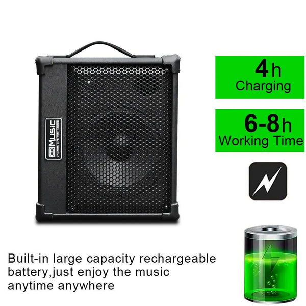 Amplifier Acoustic Guitar Coolmusic BP-40D - Tích hợp pin có thể sạc lại