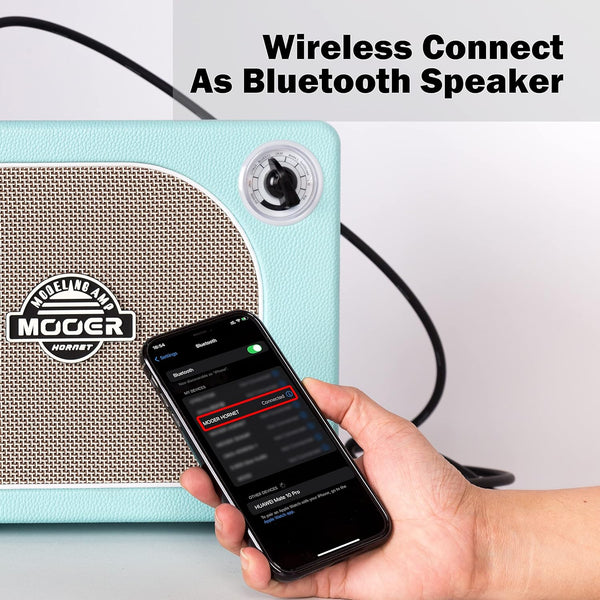 Amplifier Guitar Mooer Hornet 15, Blue