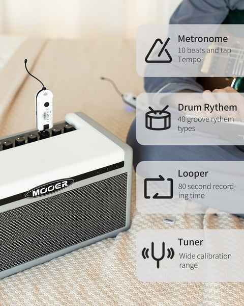 Amplifier Guitar Mooer SD30i - Kết hợp nhiều tính năng đa dạng