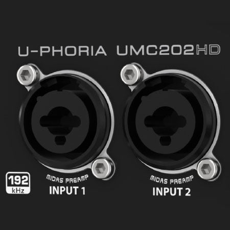 Audio Interface Behringer U-Phoria UMC-202HD