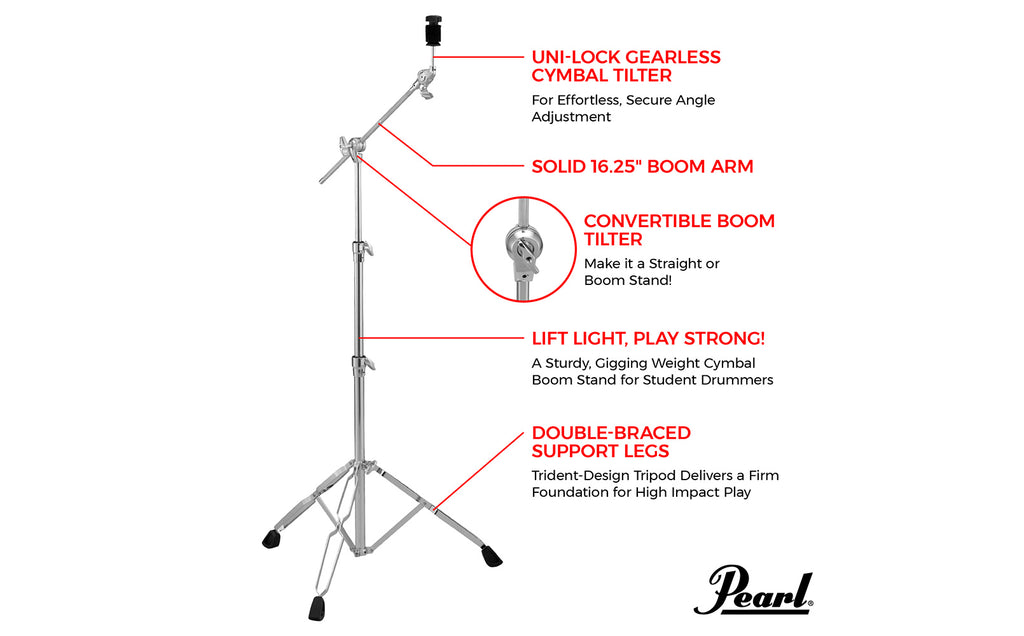 Chân Boom Cymbal Pearl BC830