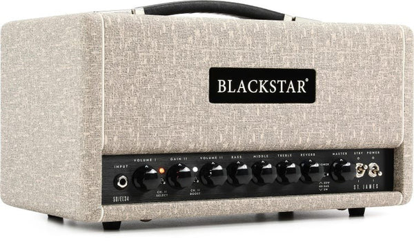 Amplifier Tube Head Blackstar St. James 50 EL34 50-watt